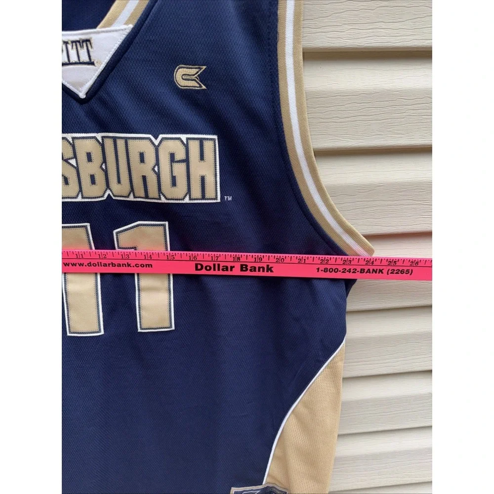 Colosseum Brand Pittsburgh Panthers Pitt NCAA #11 Basketball Jersey Size Mens